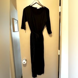 Long black dress